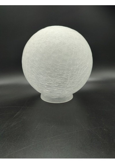 Osmanlı Avize Camı.grifli,mat,çap:20.00cm-yuvası:10.00cm Mat Buzlu