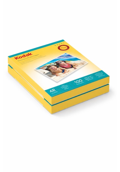 Kodak 10x15 Inkjet Fotoğraf Kağıdı 4r Parlak 180gr. 2'li Paket