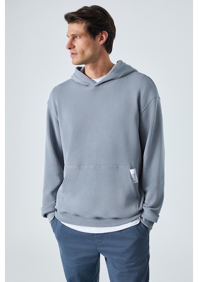 Grimelange SUSTAINY Erkek Oversize Kapüşonlu Uzun Kollu Gri Sweatshirt Grimelange SUSTAINY Erkek Oversize Kapüşonlu Uzun Kollu Gri Sweatshirt