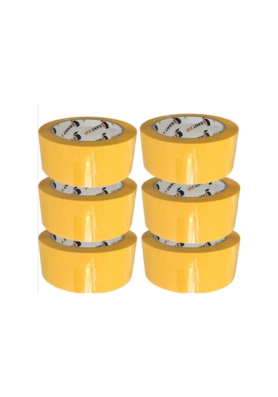 Sarı Koli Bandı 45 Mm 100 Mt 6 Adet Diğer