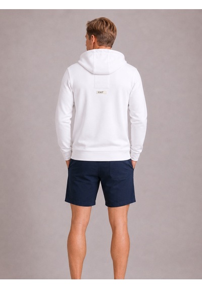 Xint Beyaz Pamuk Dokulu Regular Fit Sweatmont 350204
