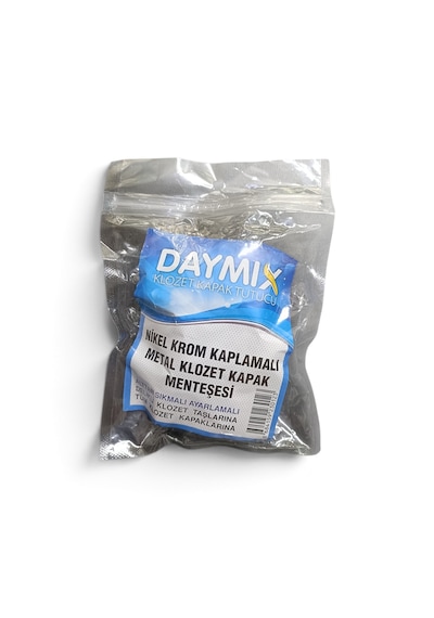 Nikel Krom Kaplamalı Alttan Sıkmalı Ayarlamalı Metal Klozet Kapak Montaj Vidası Menteşesi