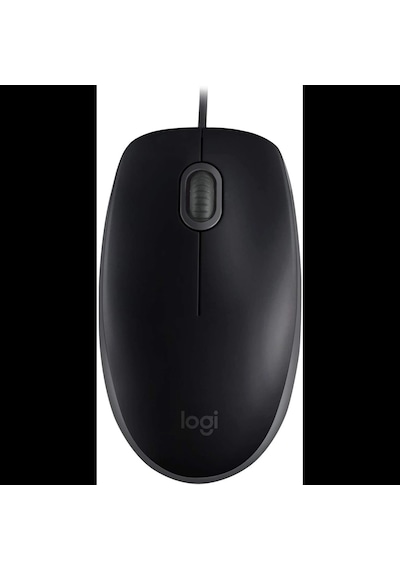 Logıtech 910-005508, B110 Siyah, Usb Kablolu, 1000dpi, Optik, 3 Tuşlu, Mouse Standart