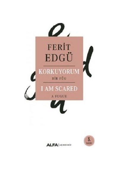Korkuyorum - Ferit Edgü - Alfa Yayıncılık