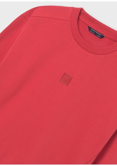 Mayoral Erkek Çocuk İki İplik Sweatshirt Kırmızı KIrmızı