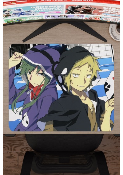 Kagerou Project Kaymaz Dikişli Kauçuk Oyuncu Mousepad V1 - 48x40 Xl Gaming Mouse Pad Fare Altlığı