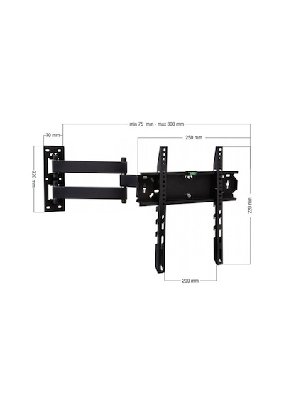 Powermaster Vontech Vt-404m 22-42 İnç Hareketli Lcd-led Tv Duvar Askı Aparatı