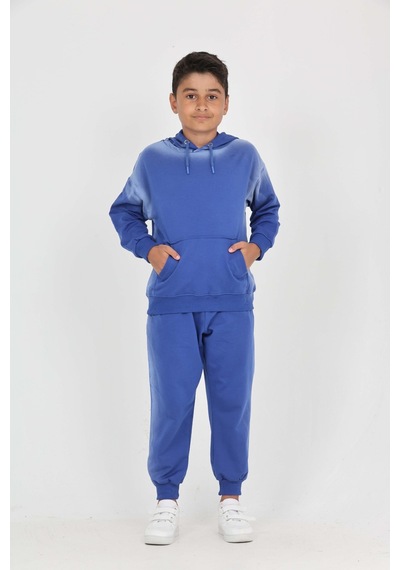 Toontoy Erkek Çocuk Saturday Baskılı Eşofman Takım Saks Mavisi Toontoy Erkek Çocuk Saturday Baskılı Eşofman Takım Saks Mavisi