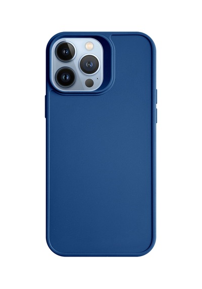 Apple iPhone 13 Pro Max Uyumlu Kamera Korumalı Darbeye Dayanıklı Renk Atmayan Keep Silikon Kılıf Lacivert