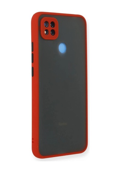 Xiaomi Redmi 9c Uyumlu Kılıf Montreal Silikon Kapak - Kırmızı