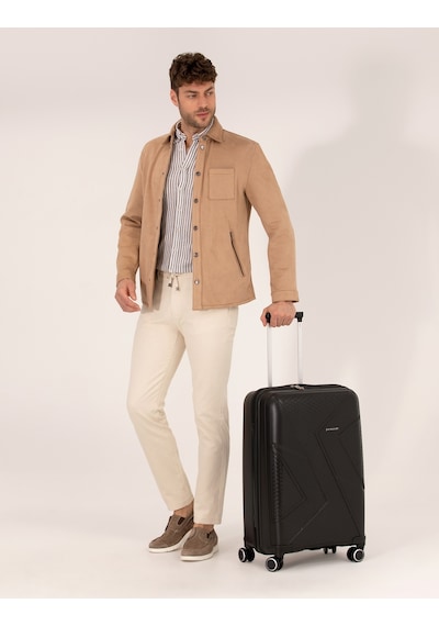 Pierre Cardin Erkek Siyah Valiz 50274270-001 Siyah