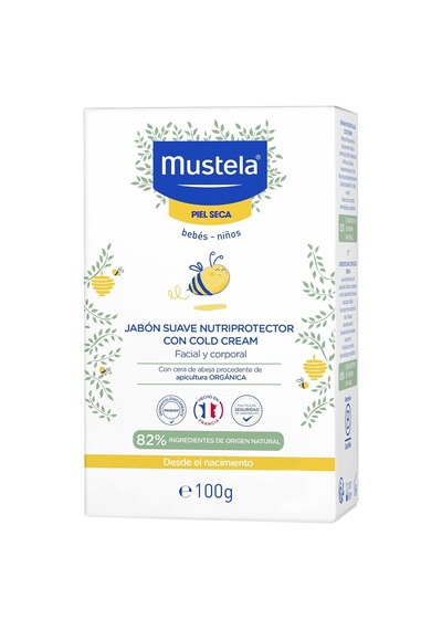 Mustela Mustela Kuru Ciltler İçin Cold Cream İçeren Sabun 100g 1 Paket