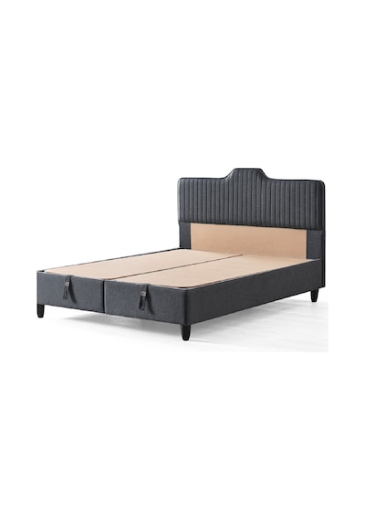 Menekşe Çift Kişilik Depolamalı Sandıklı Baza Ve Başlık 2 Li Set 180 x 200 CM