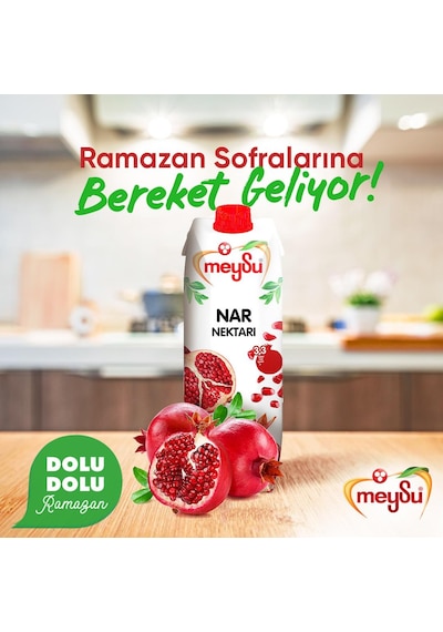Meysu Nar Nektarı 1 Lt X 6 Adet
