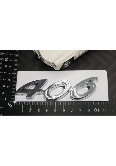 Dk Tuning Peugeot 406 Bagaj Krom Abs Logo Amblem Arma