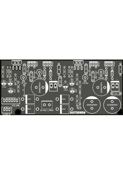 100 Watt 2 Kanal Stereo Amfi Ses Devre Kartı