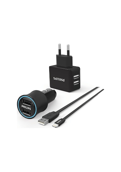 Philips Dlp2553el Seyahat&araç Şarj Kablo Lightning