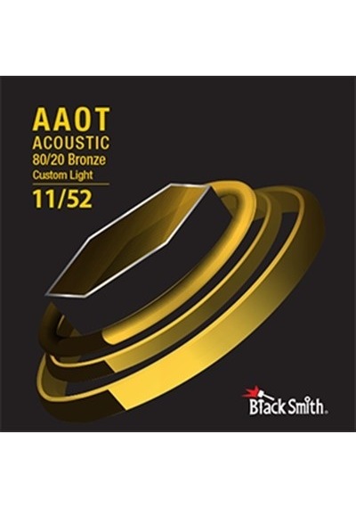 Blacksmith Aabr-1152, Custom Light 11 - 52 Acoustic Tel