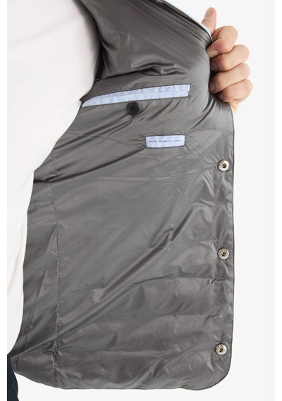 DeFacto Slim Fit Dar Kesim Çıtçıt Kapamalı Kaz Tüyü Yelek E6420AX25SPBE196