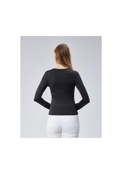 Virago Soft Touch Yuvarlak Yaka Uzun Kol Bluz/body Siyah - 686786244 Siyah - 686786244 Siyah Virago Soft Touch Yuvarlak Yaka Uzun Kol Bluz/body Siyah - 686786244 Siyah - 686786244 Siyah