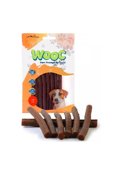 Wooc Kuzu Etli Çubuk Köpek Ödül Maması 80 G