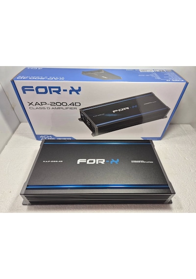 For-x Amfi 4 X 200 Rms Ses Ve Bass Amfisi For-x Xap-200.4d Oto Anfi