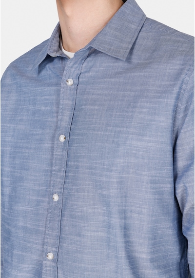 Colin's Colins Regular Fit Shirt Neck Düz Erkek Mavi Uzun Kol Gömlek Cl1073846 Cl1073846 Q1.v2 Inv İndigo Colin's Colins Regular Fit Shirt Neck Düz Erkek Mavi Uzun Kol Gömlek Cl1073846 Cl1073846 Q1.v2 Inv İndigo