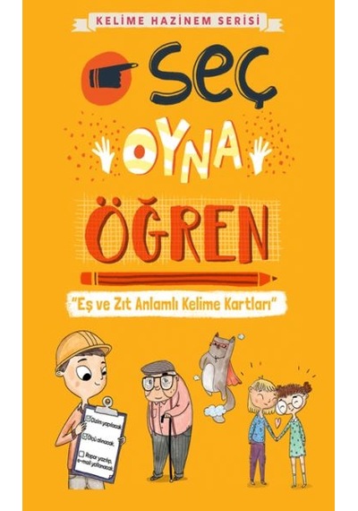 Kelime Hazinem Serisi - Seç - Oyna - Öğren Kartları