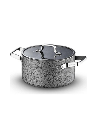 Sh134 Stone H28cm Derin Tencere Gri