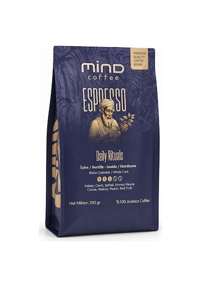 Mind Coffee Espresso Daily Rituals 250gr %100 Arabica Çekirdek