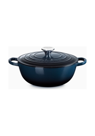 Le Creuset La Marmite Fransız Lüksü Döküm Tencere Lacivert 26 Cm