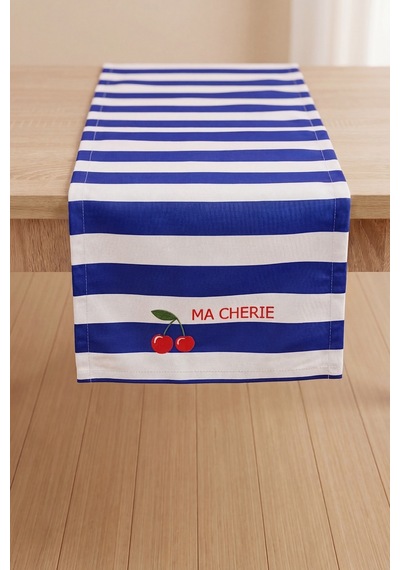 Ma Cherie Baskılı Runner 40x140 Cm Çok Renkli