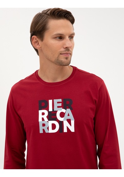 Pierre Cardin Erkek Bordo Pijama Takım 50322654-900 Bordo