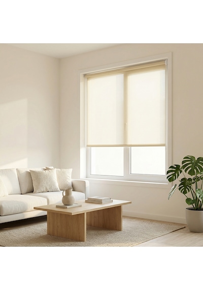 Koçtaş Basic Stor Perde Eko Bej 120 x 200