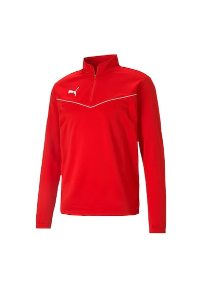 Puma Teamrise 1/4 Zip Top Erkek Futbol Antrenman Uzun Kollu Tişört