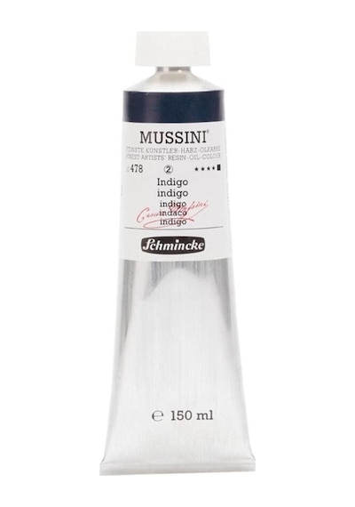 Schmincke Mussini Artist Yağlı Boya 150 ML Seri 2 478 Indigo