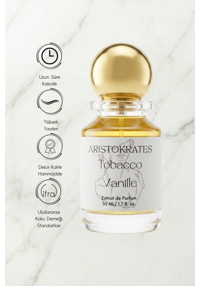 Tobacco Vanille Unisex Extrait Parfüm 50 Ml Vanilyalı, Tatlı, Baharatlı Tütün, Kakao, Tonka Aromatik - Odunsu