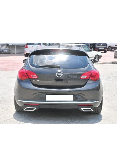 Astra J Hb Sport Difüzör Egzos Görünümlü Piano Black Vakum / 2012
