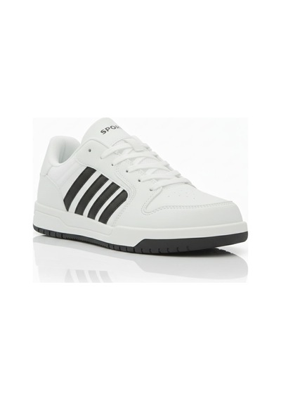 Letao Unisex Günlük Spor Ayakkabı Koşu Yürüyüş Sneaker Beyaz Siyah