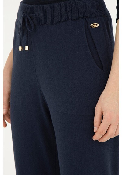 U.S. Polo Assn. Kadın Slim Fit Triko Pantolon 50276596-vr033 Çok Renkli