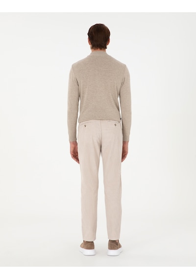 Pierre Cardin Erkek Bej Pantolon Kanvas-chino 50295927-vr011 Bej