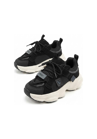 Vicco Ceni Siyah Anatomik Rahat Sneaker Kız Çocuk Ayakkabı 346.f26k.125