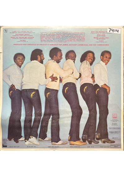 Commodores In The Pocket Lp Plak