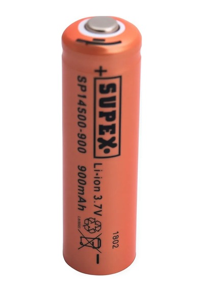 Supex Sp14500-900 3.7v 900mah Li-ion Başlı Pil