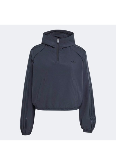 Adidas Originals Sport Coverup Kadın Siyah Sweatshirt Ku3700