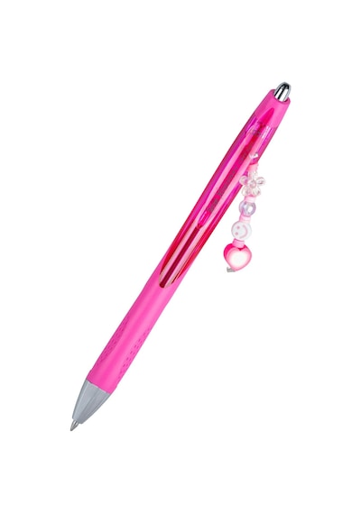 Xberry Jel Kalem Charmlı - 07mm Yuvarlak Uç Pembe