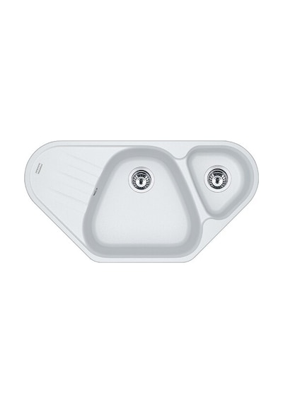 Franke Antea Azg 661-E Granit Bianco Eviye