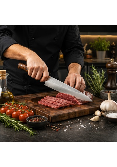 Ch Woodline N690 Çelik Santoku Ve Guyuto Bıçak Seti 2 Parça Profesyonel Şef Bıçağı, Özel Tasarım Ceviz Sap, Premium Mutfak Bıçak Seti Ch Woodline N690 Çelik Santoku Ve Guyuto Bıçak Seti 2 Parça Profesyonel Şef Bıçağı, Özel Tasarım Ceviz Sap, Premium Mutfak Bıçak Seti