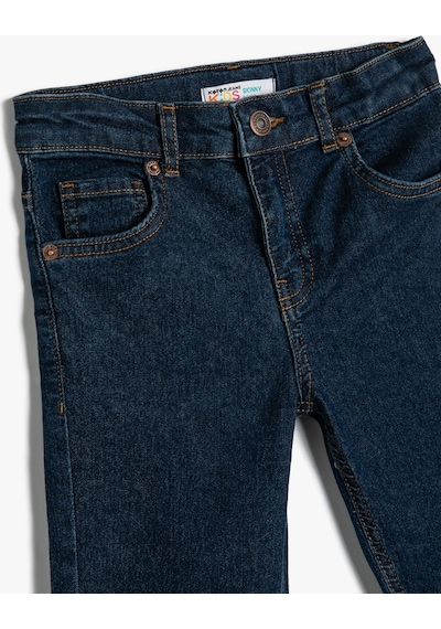 Koton Kot Pantolon Dar Paça Pamuklu - Skinny Jean Dark Indıgo 4skb40022td 4SKB40022TDDIN Koyu İndigo Koton Kot Pantolon Dar Paça Pamuklu - Skinny Jean Dark Indıgo 4skb40022td 4SKB40022TDDIN Koyu İndigo