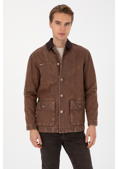 U.s. Polo Assn. Erkek Kahverengi Gömlek Jean 50308310-dn0031 Kahverengı U.s. Polo Assn. Erkek Kahverengi Gömlek Jean 50308310-dn0031 Kahverengı